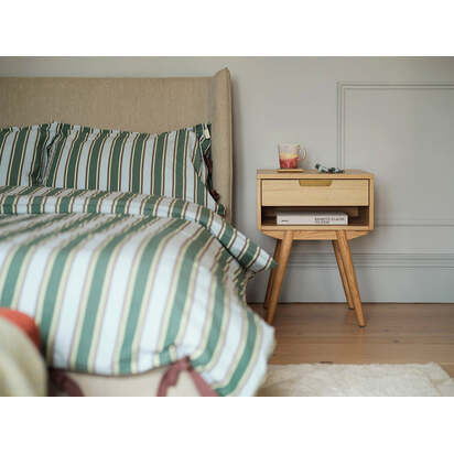 Bedside Table 01, Oak