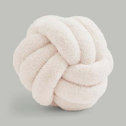 Knot Boucle Ball Cushion