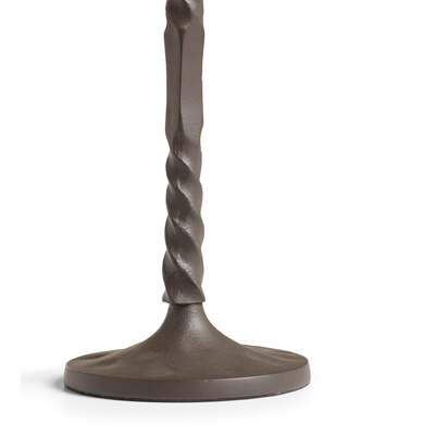 OKA | Notte Candle Holders Pair - Antique Grey | Candle Holder