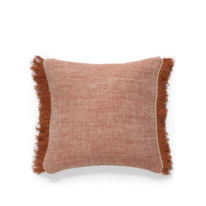 OKA | Kinara Cushion Cover - Rust | Cushion Cover