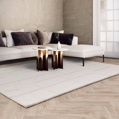 Windsor Rug 120x170cm Ivory