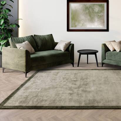 Carlton Rug 120x170cm Sage/Olive 05