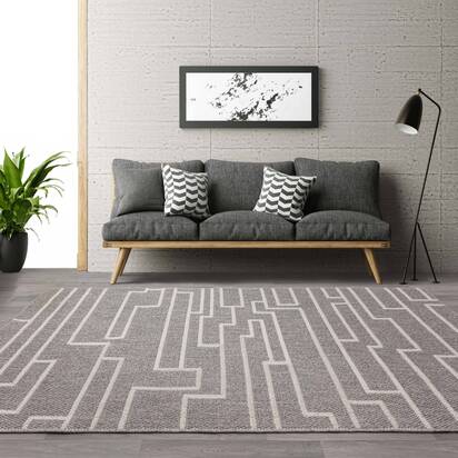 Danbury 080x150cm Track Grey