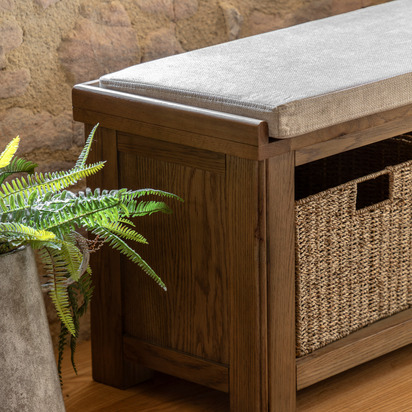 Burby Hall Bench 1480x380x500mm