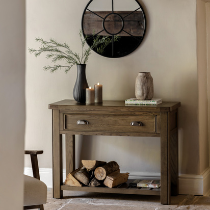 Burby 1 Drawer Console Table  - Small