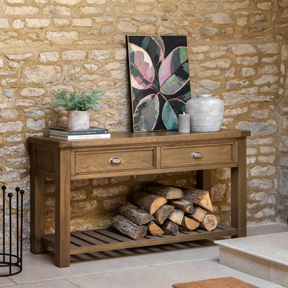 Burby 2 Drawer Console Table  - Large