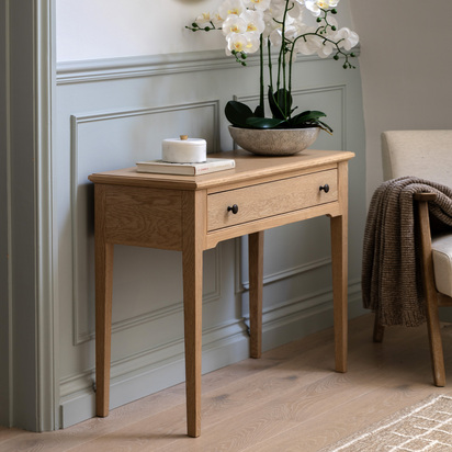 Elmby 1 Drawer Console 1000x360x750mm