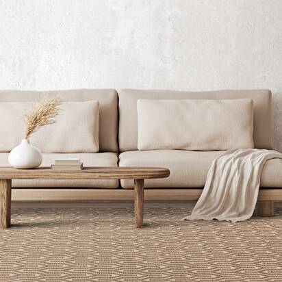 Hampton 2 160x230cm Cream Lattice