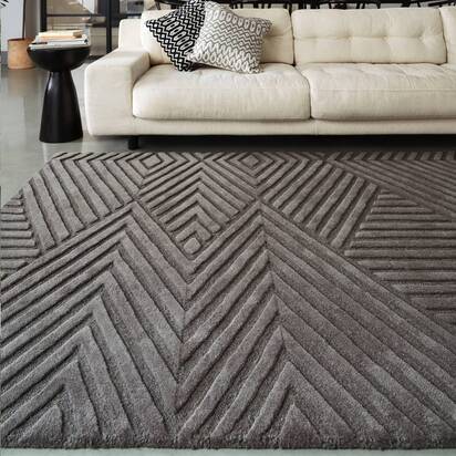 Hadley 2 160x230cm Charcoal Rug