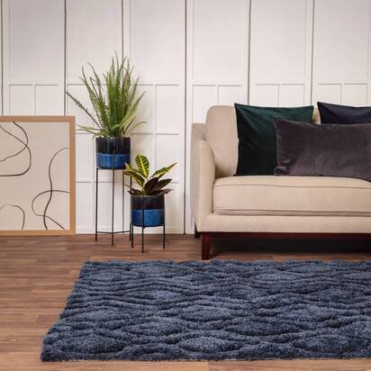 Bramley 2 160x230cm Navy Rug