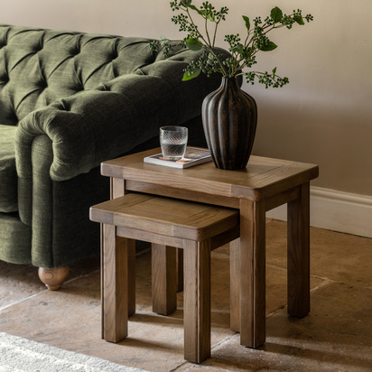 Burby Nest of 2 Tables 580x380x500mm