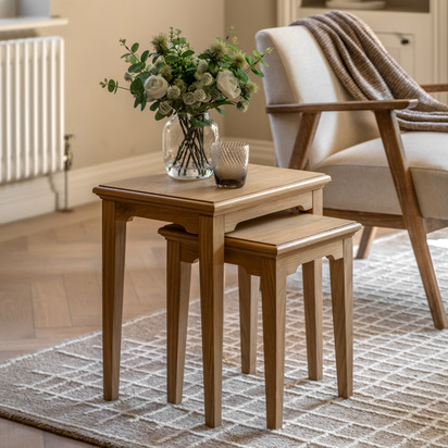 Elmby Nest of 2 Tables 450x350x500mm