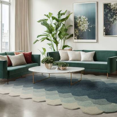 Ellington 2 200x290cm Teal
