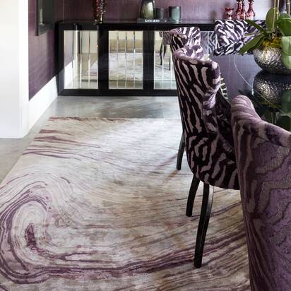 Henley 3 200x300cm Amethyst Marble Rug