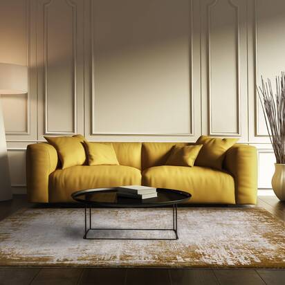 Richmond 3 080x150cm Border Gold