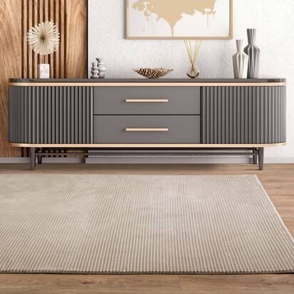 Richmond 3 080x150cm Plain Stripe Beige