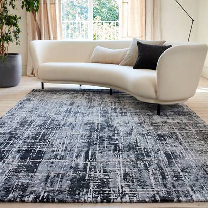 Richmond 3 160x230cm Abstract Black