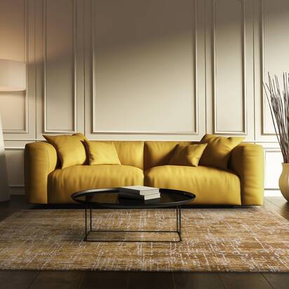 Richmond 3 240x340cm Abstract Gold