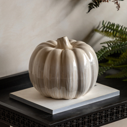 Studio Ceramic Pumpkin Natural 200x200x180mm