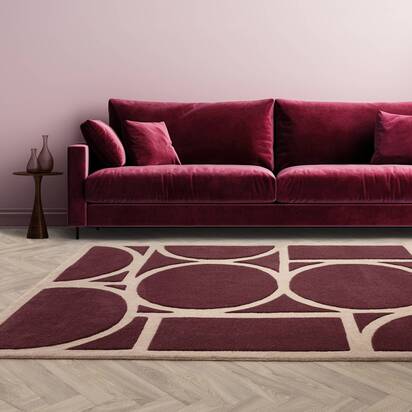 Heath 3 200x290cm Plum