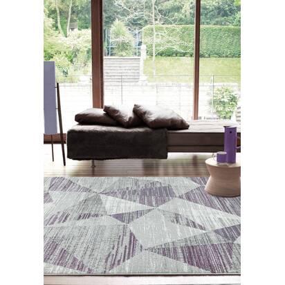Kingsley 3 120x170cm OR13 Blocks Heather