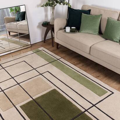 Pembroke 3 Rug 200x290cm RF21 Outline Khaki