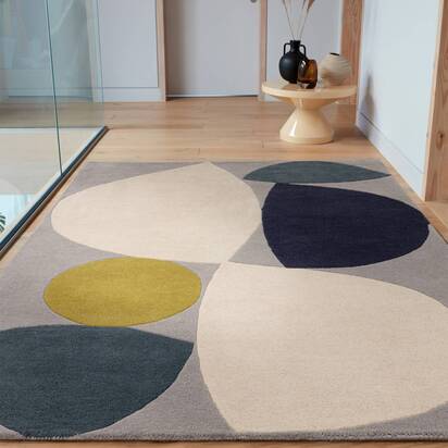 Pembroke 3 Rug 160x230cm RF25 Mid Century Teal