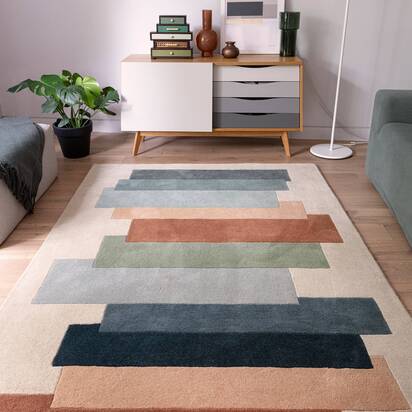 Pembroke 3 Rug 120x170cm RF32 Stacks Green