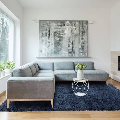Ludlow 3 120x170cm Blue Rug