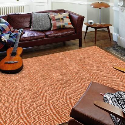 Langley 4 Rug 200x300cm Orange