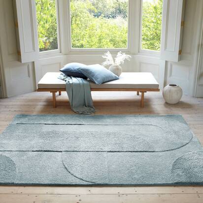 Wrenbury 4 200x290cm Blue