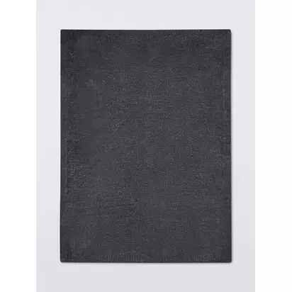 John Lewis Chunky Chenille Throw Grey Graphite | 190 x 140cm