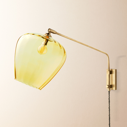 Carter Wall Fitting in Antique Brass