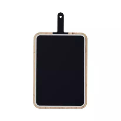 Trebonn Artù Bamboo Chopping Board & Chef's Knife, 18cm, Black Black | H24 x W2.20 x D43cm