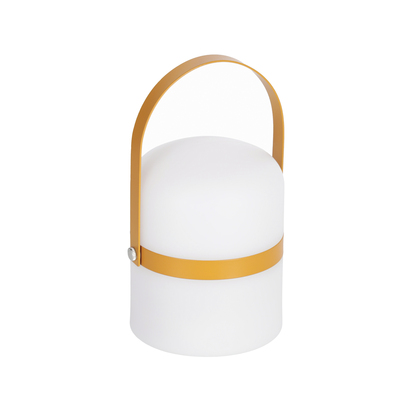 Ridley mustard yellow mini table lamp