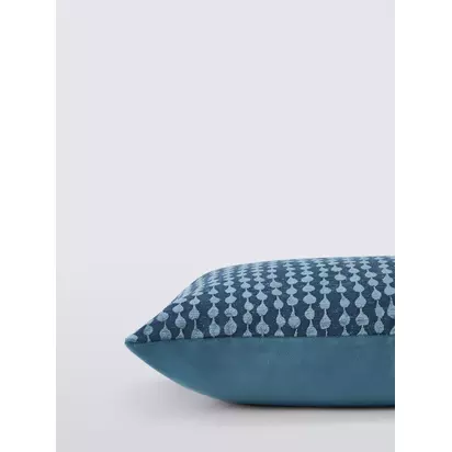 Scion Sorrel Cushion Navy | 40 x 60cm