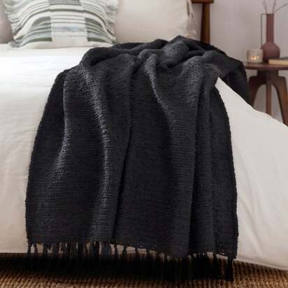 Yard Candar Cosy Woven Tassel Throw Blanket