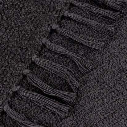 Yard Candar Cosy Woven Tassel Throw Blanket