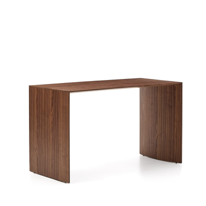 Litto work desk in walnut veneer FSC Mix Credit 140 x 60 cm