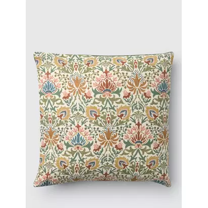 Morris & Co. Meda Iris Cushion, Multi Multi | 43 x 43cm