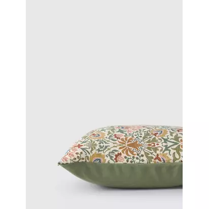 Morris & Co. Meda Iris Cushion, Multi Multi | 43 x 43cm