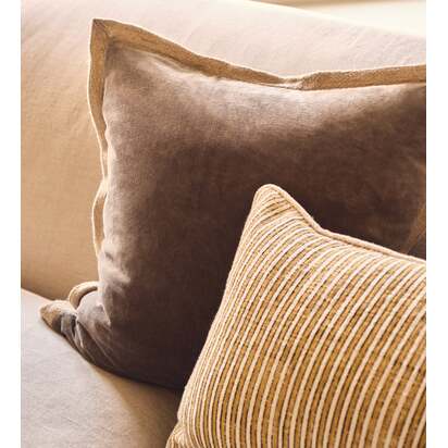 OKA | Isla Cushion Cover - Cotswold Stone | Cushion Cover