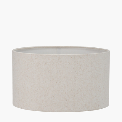 Quinn 30cm Slubby Hopsack Cylinder Shade