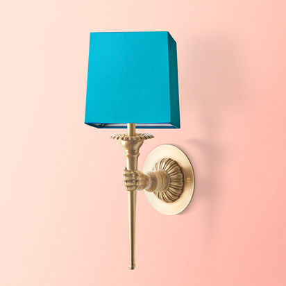 Brighton wall fitting in brass