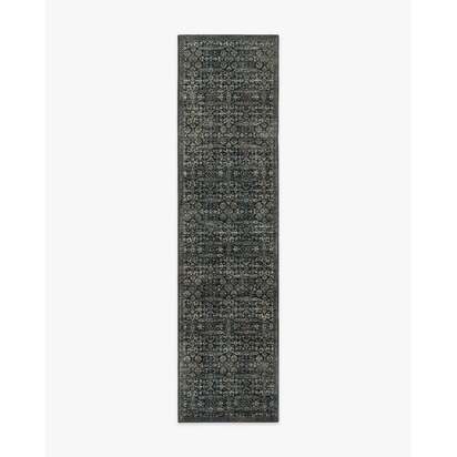 Sierra Soft Black Rug - 75 x 305 cm - All-In-One Rug