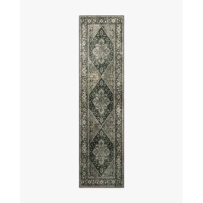 Santiago Soft Black Rug - 75 x 305 cm - All-In-One Rug