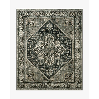 Santiago Soft Black Rug - 245 x 305 cm - All-In-One Rug