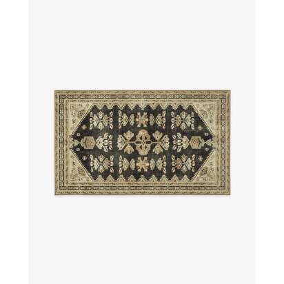 Pradera Tan & Soft Black Rug - 90 x 150 cm - All-In-One Rug