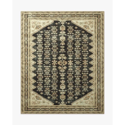 Pradera Tan & Soft Black Rug - 245 x 305 cm - All-In-One Rug