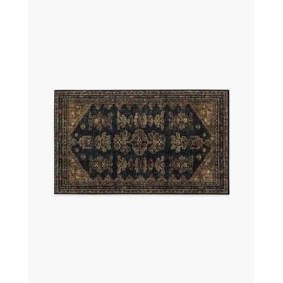 Pradera Soft Black & Brown Rug - 90 x 150 cm - All-In-One Rug